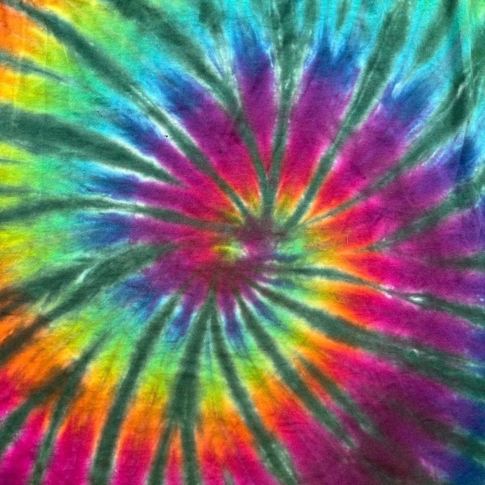 Vintage 90s single stitch Murina tie dye tee Men's Size XL - Picture 3 of 6